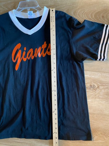 Vintage San Francisco Giants Soffe V-Neck T-Shirt #34 Size XL Made in USA - Picture 8 of 8