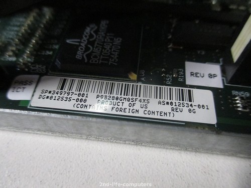 Module contrôleur HP 349797-001 012535-000 StorageWorks DE : MSA20 - Photo 3/3