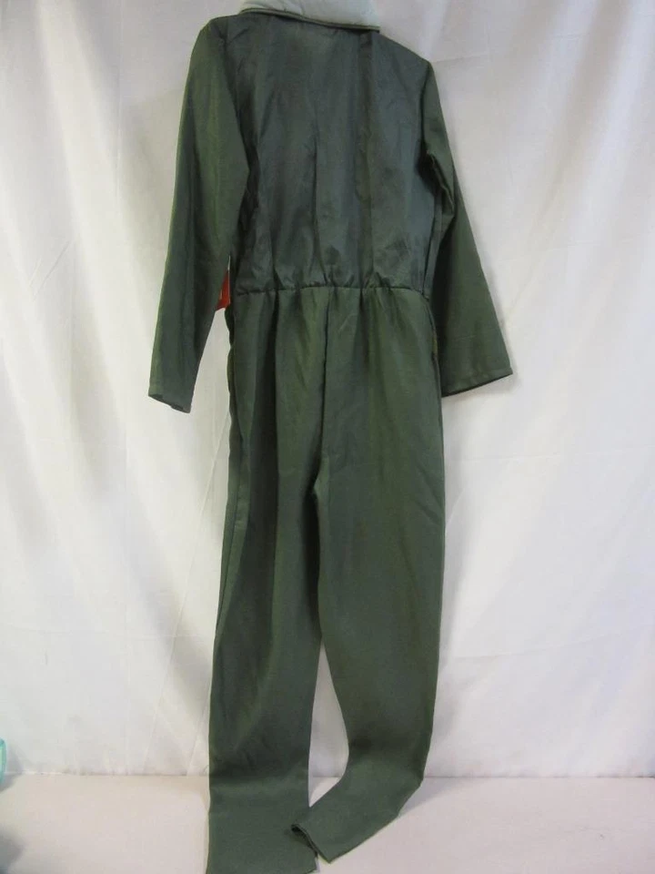 Macacão infantil piloto de lutador fantasia de Halloween Hyde and Eek Boutique tamanho médio - Imagem 4 de 4