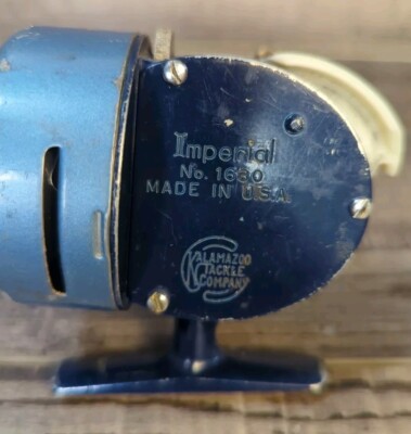 Vintage Imperial 1630 Kalamazoo Tackle Co. Closed Face Reel *RARE