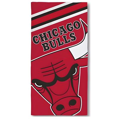 Chicago Bulls Strandhandtuch Mikrofaser 140x70   Leichtes Badehandtuch für Meer 
