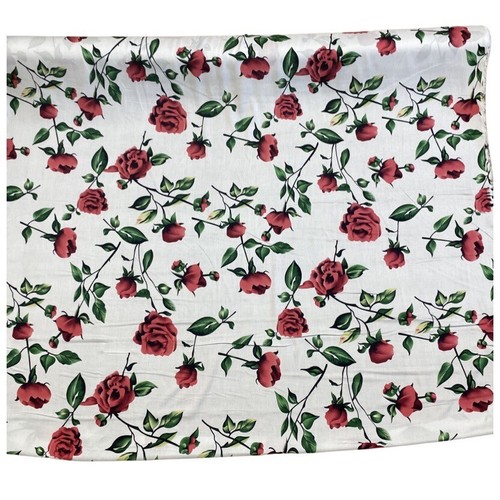3 Metre Floral Printed 100% Viscose Fabric 56 Wide Premium Quality Dress/Skirt - Picture 8 of 9