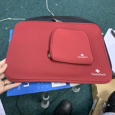 2x DesireTech Laptop Sleeve Case mit kleiner Tasche Apple MacBook Pro Chromebook
