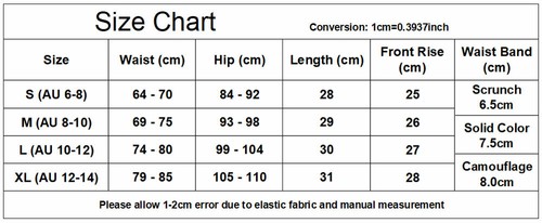 Women Yoga High Waist Shorts Push Up Sports Gym Workout Fitness Jogging Pants - Picture 2 of 91