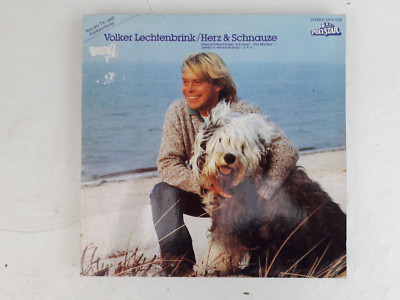 LP Schallplatte Vinyl, Volker Lechtenbrink, Herz und Schnauze