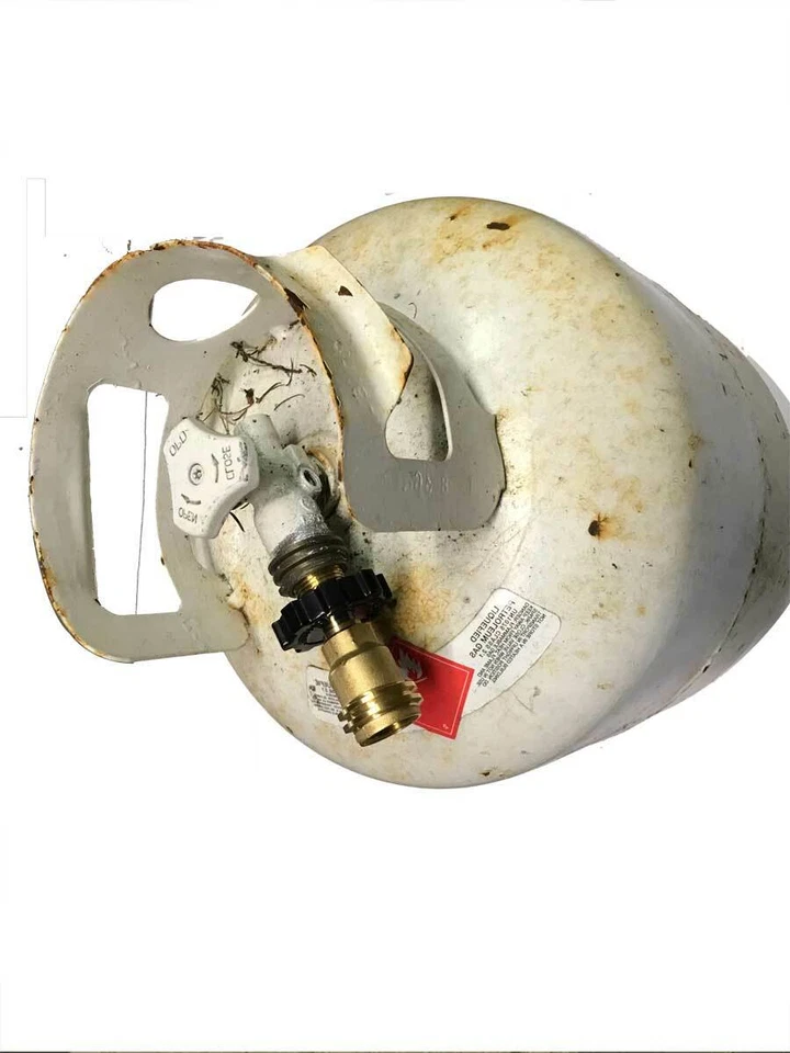 Adaptador de tanque de propano convierte POL a QCC1 / Tipo 1 - Tipo de conexión antiguo a nuevo Foto 2 de 4