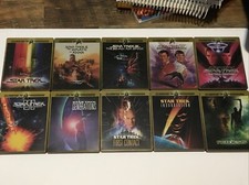 Star Trek I-X Movie version Blu-ray 50th Anniversary BOX Steelbook 2 set