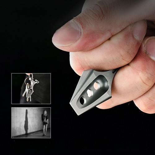 Titan Alloy Pocket Pry Bar Crowbar Portable Outdoor EDC Multi Tools - Picture 2 of 7