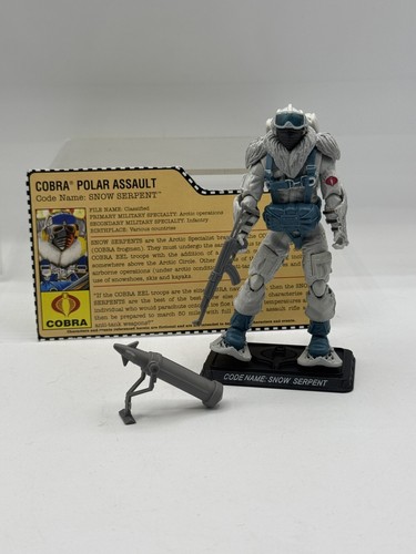 2008 G.I. Joe Cobra Snow Serpent v8 komplett 25th Anniversary - Bild 2 von 7