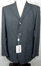 NWT Gianfranco Ferre Studio Slate Gray 3 Button Sport Coat Blazer 42L