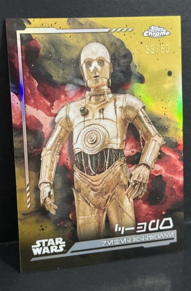 Topps - スケッチカード Topps Star Wars C-3PO 2023 Topps Chrome Star Wars C-3PO RETURN OF THE JEDI 40TH