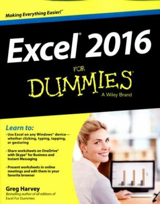 Excel 2016 for Dummies by Harvey, Greg