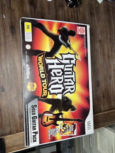 Guitar Hero World Tour Wii Guitar In Box - No Game - Picture 2 of 19