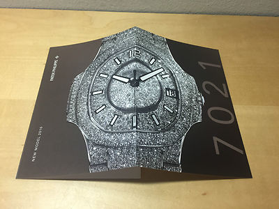Booklet Folleto PATEK PHILIPPE - New Model 2010 - Ref. 7021 - All Languages