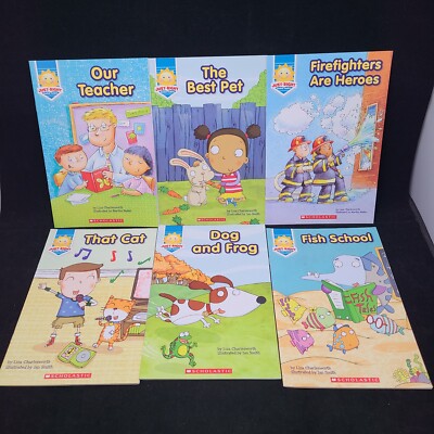 JUST RIGHT Children's Level A Readers Books by Liza Charlesworth - lot of 6