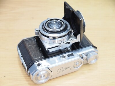 Kodak Retina II Type 142 Rangefinder 35mm Camera Xenon 5cm F2.8