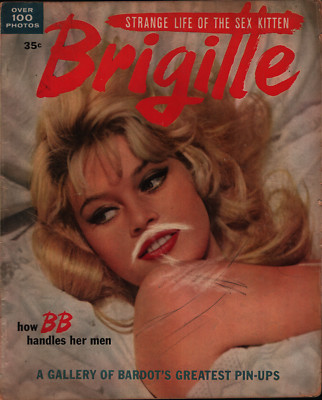 Strange Life of Brigitte Bardot 1958 Magazine Pin-Ups 051221ame
