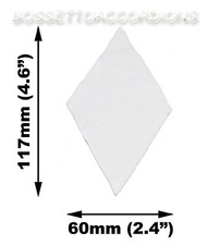 Accordion Diamond Leather Bellow Corners Gusset Set of 20 117x60mm