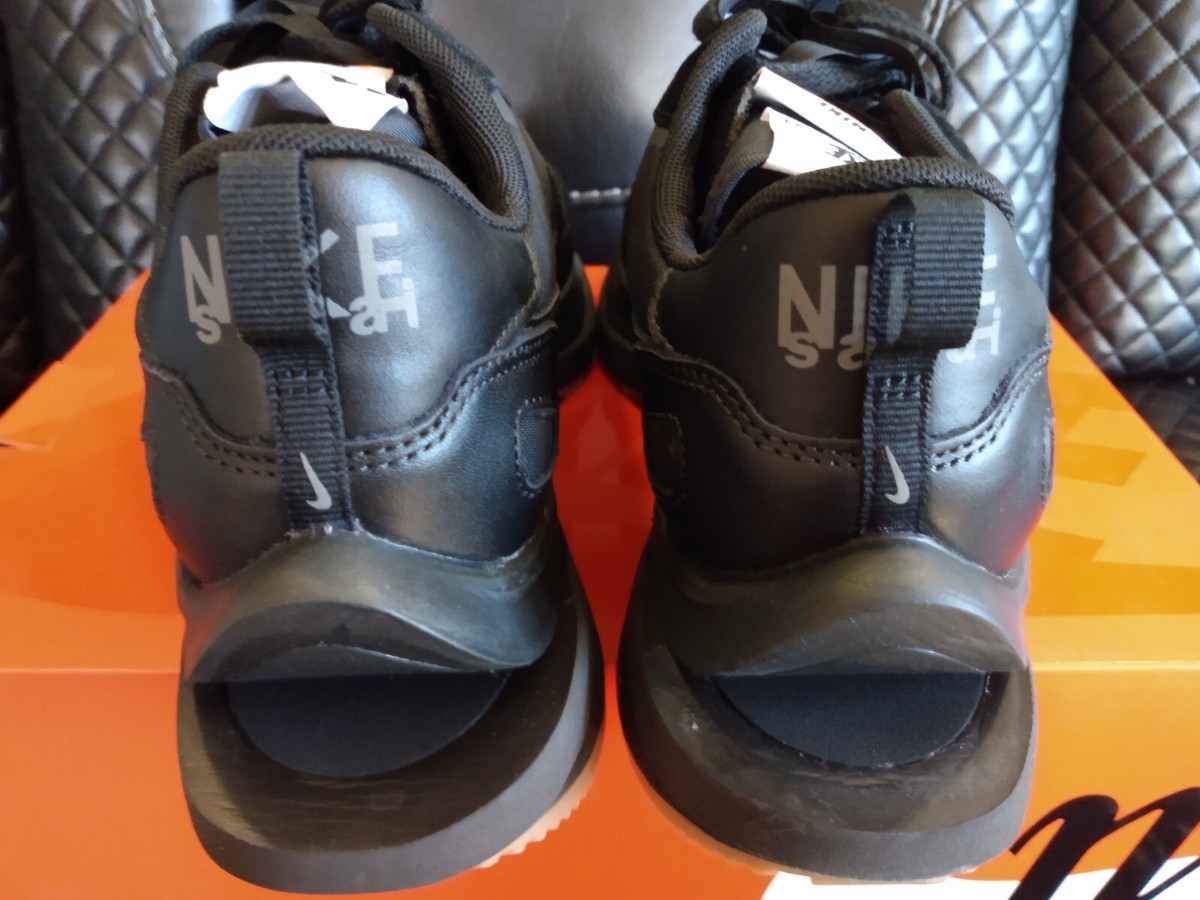 Nike x Sacai Vaporwaffle 'Black Gum' Sz 10 New | eBay