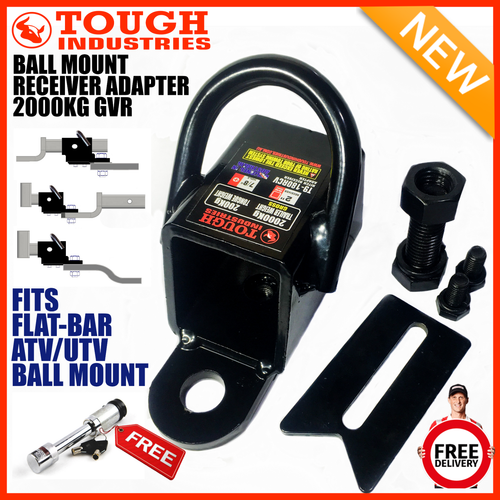 HITCH RECEIVER ADAPTER TOW BAR SUITS BIKE CARRIER RACK ATV HAYMAN REESE