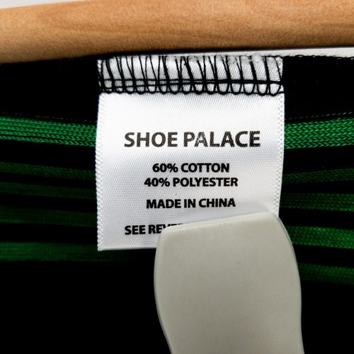 Shoe Palace Bob Marley Jogginghose Herren Gr. Large tiefschwarz grün Seitenstreifen - Bild 8 von 12