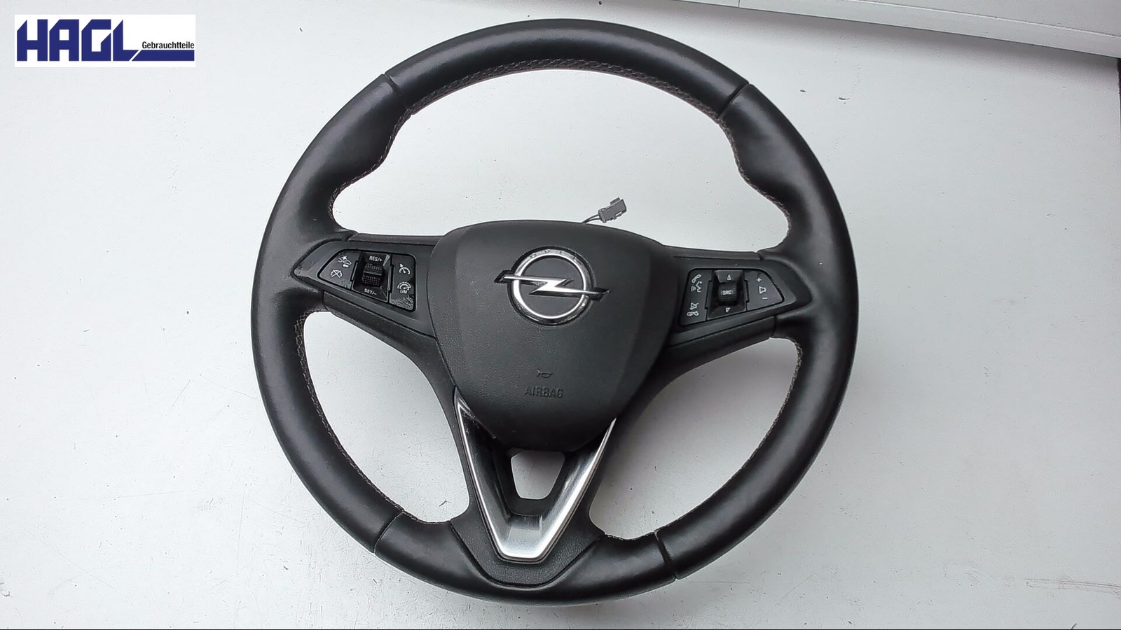Lederlenkrad für Airbag 34258863A 39108896 34210358A Opel Astra 