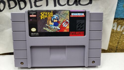 SPEED RACER SNES SUPER NINTENDO VIDEO GAME NO BOX OR MANUAL - Picture 2 of 7