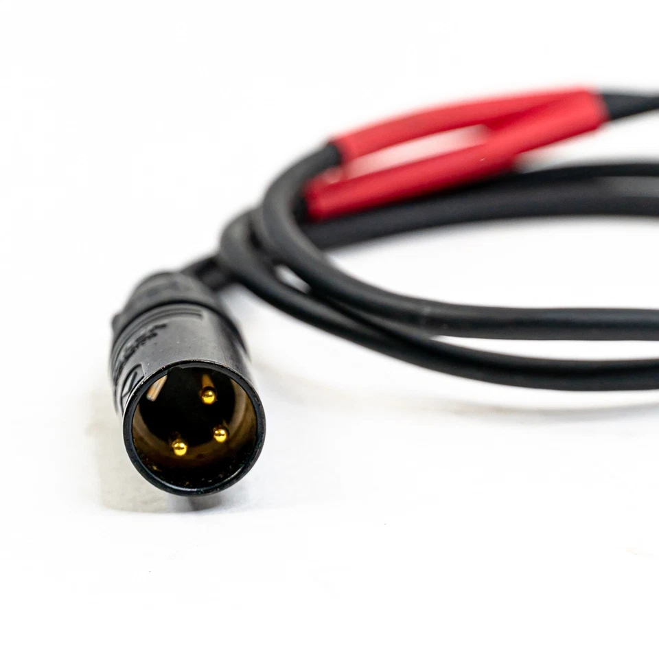 ADC DA3B XLR M to Dual TT Bantam Cable - 1ft - Used, Fully Functional - Image 2 of 4