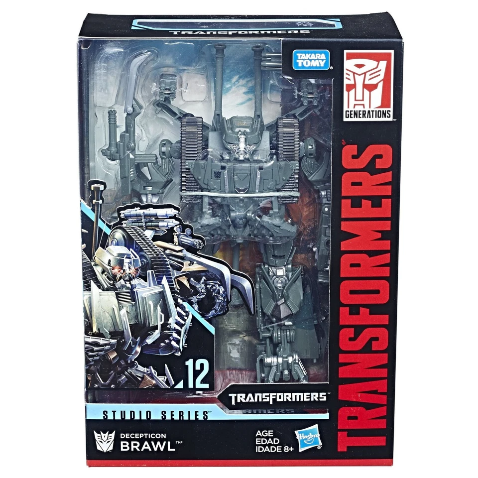 Transformers Studio Series #12 BRAWL SS12 Voyager Decepticon Toy Figure - Used - Image 3 of 4