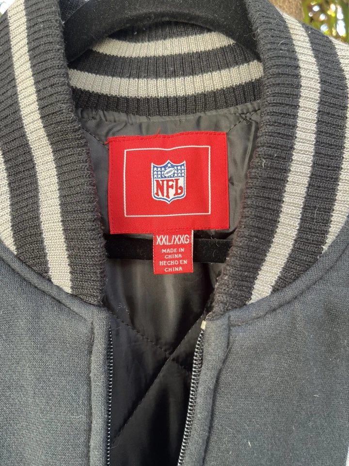 NFL LV Raiders Campeón Conmemorativo Chaqueta Bordada Super Bowl XXL Foto 3 de 4