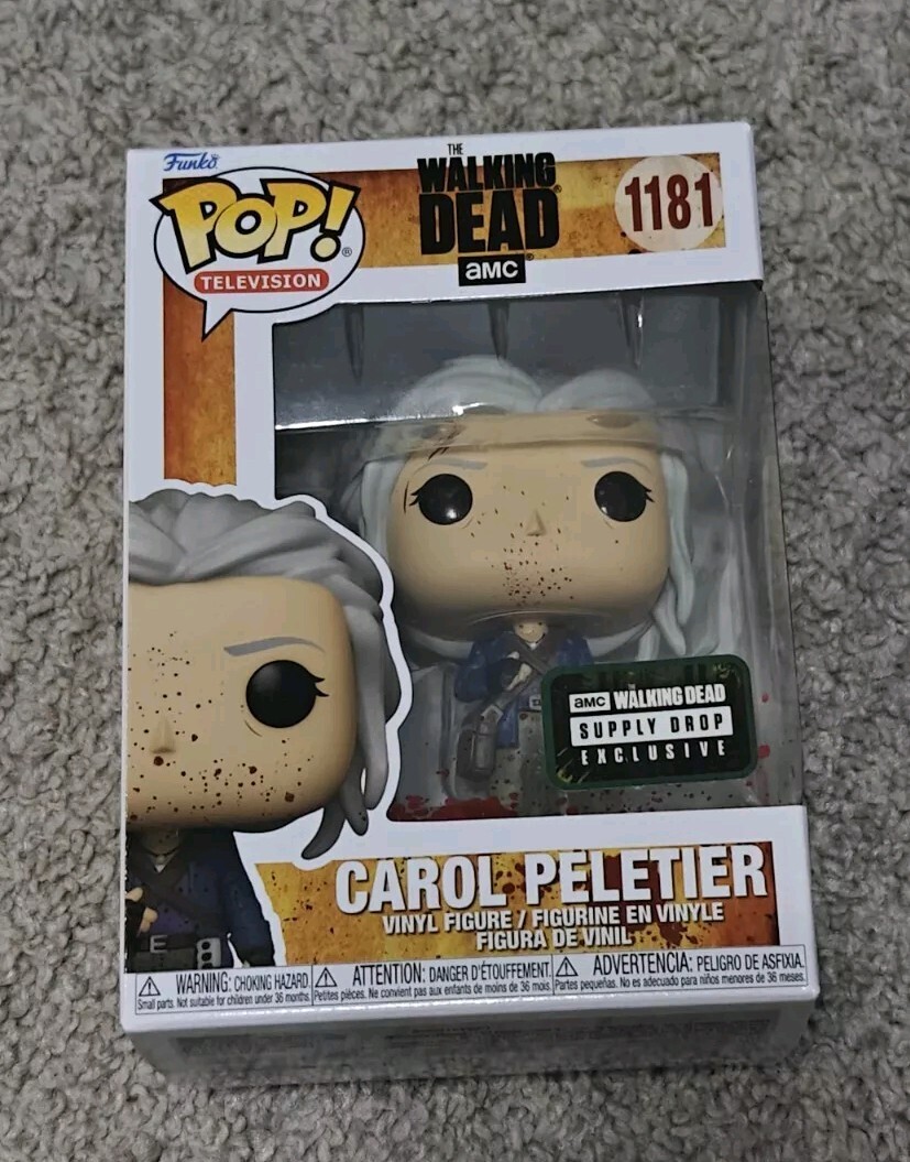 Funko Pop! The Walking Dead: Carol Peletier #1181 Twd Supply Drop Exclusive