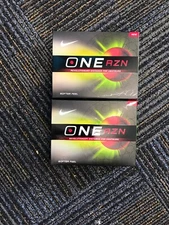 Rare Nike ONE RZN GOLF BALLS TWO (2) DOZEN TOTAL - New/Unopened
