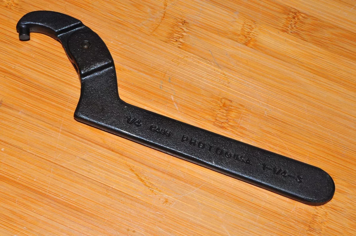Proto Adjustable Pin Spanner Wrench 1 1 4