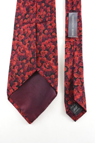 GEOFFREY BEENE men’s polka dot print neck tie - Picture 2 of 3