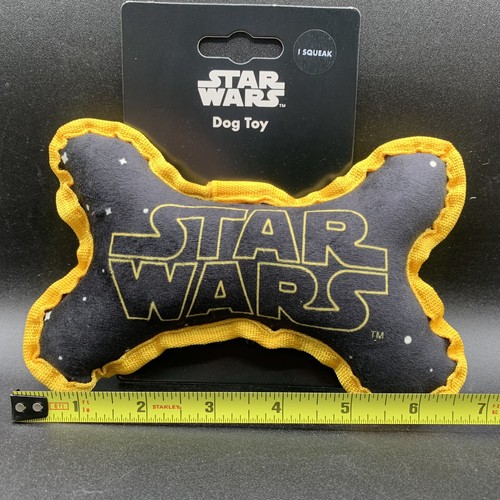 Disney's Star Wars Plush Dog Toy Bone -Squeaks- New with Tags - 第 3/3 張圖片