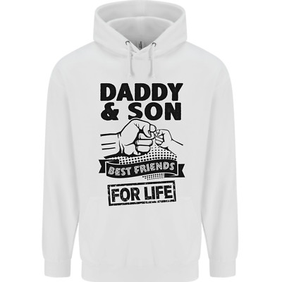 Daddy & Son Best Friends Fathers Day Childrens Kids Hoodie