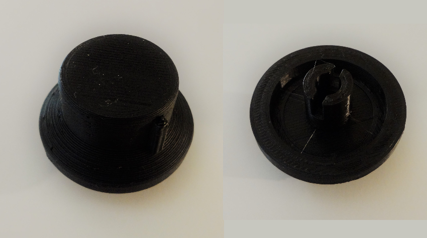 Replacement Timer knob part for Big Boss Air Fryer pin type shaft