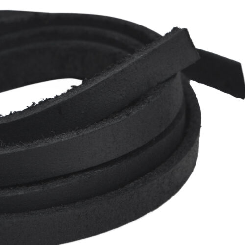 Striscia in pelle per fucile da caccia buttstock colore nero marrone caffè - Foto 7 di 22