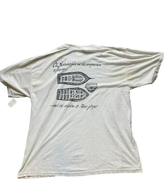 VTG Tekvema Center Shirt Adult 2XL Art & Culture The Maafa Atlantic Slave Mens