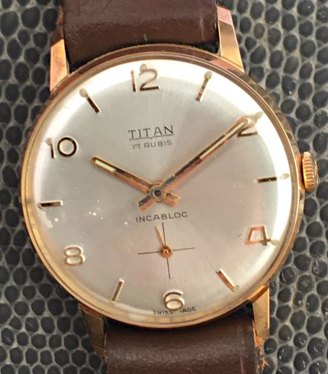 NOS New Titan Fhf 82 Hand Manual 1 3 16in FHF82 Vintage Watch Gift