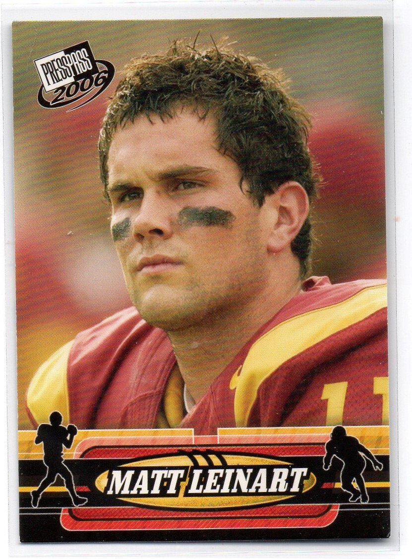 2006 Press Pass Wal-Mart Exclusive Matt Leinart USC Trojans #4A