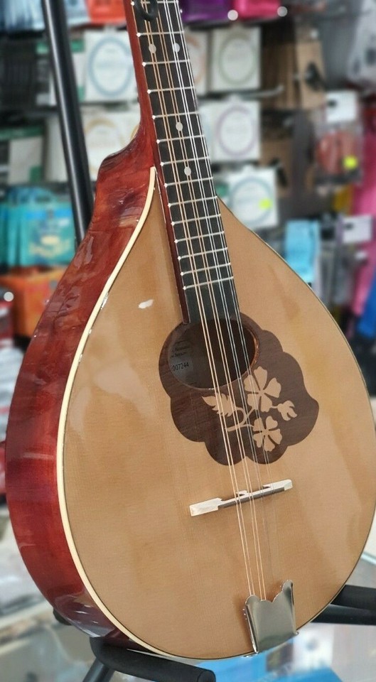 Irish Bouzouki With EQ (Electro Acoustic), Made In Romania By Hora, Solid Wood E
