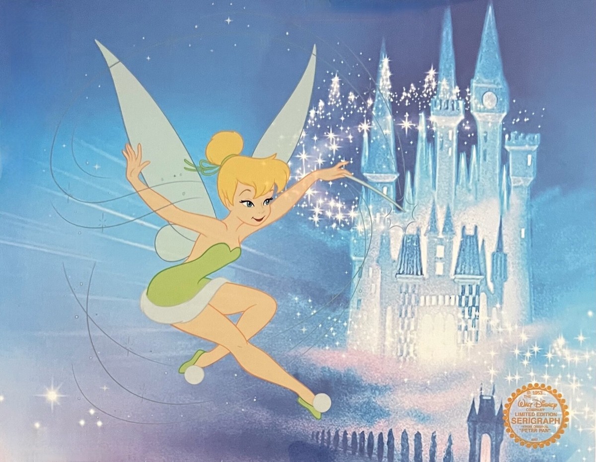 TINKER BELL Limited Edition Sericel Animation Art Cel