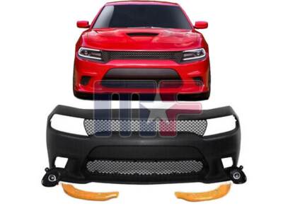 Custom Frontkit 2015-21 Dodge Charger SRT8 Style Stoßfänger Grill Spoiler