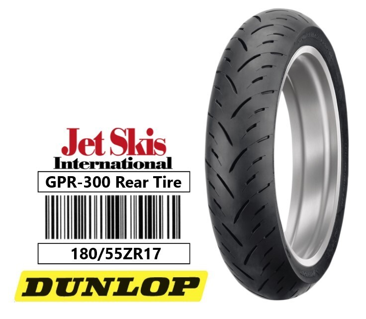 Dunlop Sportmax GPR-300 Tire 180/55-17 (73W) Rear 300R04 300R-04