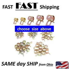 small hose fastener - hose clamp - spring clip - gas line clamp