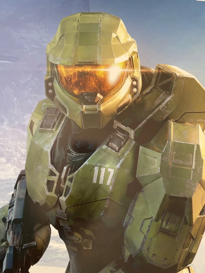PÓSTER HALO, INFINITO, AUTÉNTICO CON LICENCIA 2021 MICROSOFT XBOX Foto 2 de 4