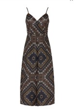 Nicholas Revolve Jumpsuit 0 XS Linen Summer Vacation Resort Wedding Guest