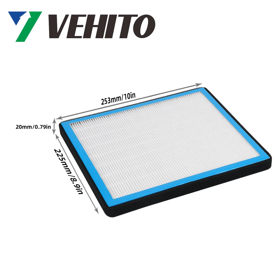 Filtro de aire de cabina HEPA para 11-15 Kia Optima 12-18 Hyundai Azera CF11819 Foto 4 de 4