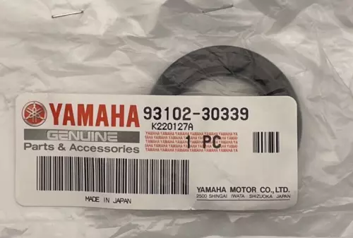 Yamaha OEM Oil Seal (93102-30339-00) use on cylinder crankcase, front diff